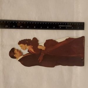 Rhett & Scarlett approx 5-1/2x12 stand up